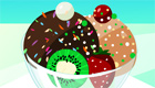 Jeux de cuisine : Décore des glaces délicieuses