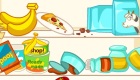Jeux de cuisine : Range le frigo