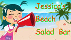 Jeux de cuisine : Jessica fait des salades