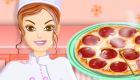 Jeux de cuisine : Jeu de pizza au pepperoni