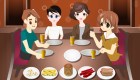 Jeux de cuisine : Au restaurant en famille