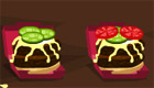 Jeux de cuisine : Hamburger en préparation