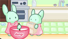 Jeux de cuisine : Cours de pâtisserie avec les lapins