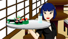 Jeux de cuisine : Jeu de serveuse avec Lee