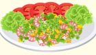 Jeux de cuisine : Cuisine une salade sucrée-salée