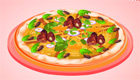Jeux de cuisine : Pizza à décorer