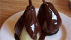 Jeux de cuisine : Poires au chocolat