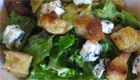 Jeux de cuisine : Salade au fromage bleu