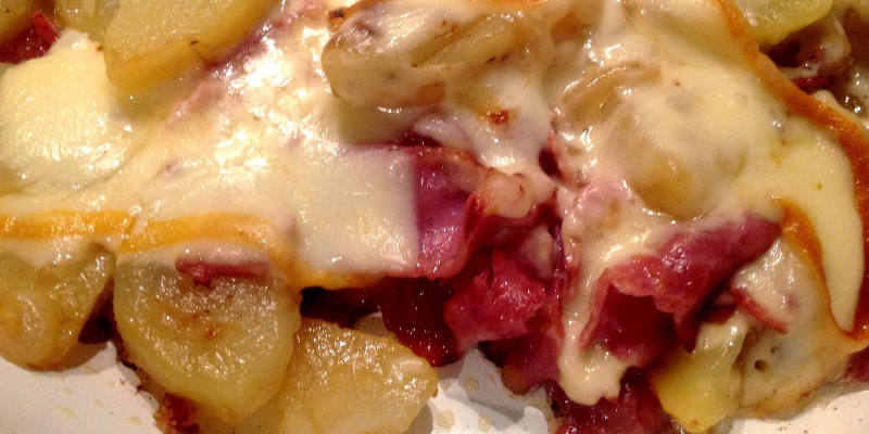 Recette Raclette à la poêle facile - Jeux 2 Cuisine