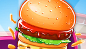 Prépare un hamburger le plus vite possible