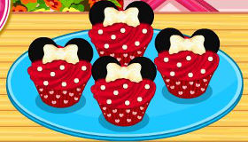 Cupcakes de Minnie
