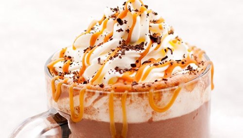 Chocolat chaud caramel et fleur de sel